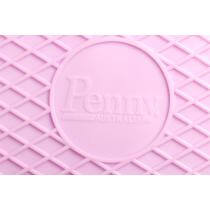 Penny Board Original 22 Лиловая Дека Мятные Колеса с гравировкой-фото