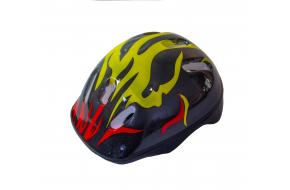 Шлем Black. Fire.-фото